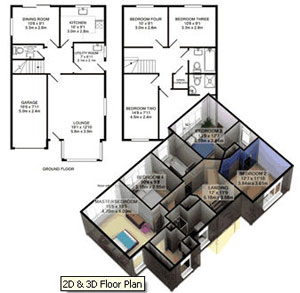 2D & 3D Floorplans